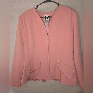 Marc Bouwer Soft Pink Blazer